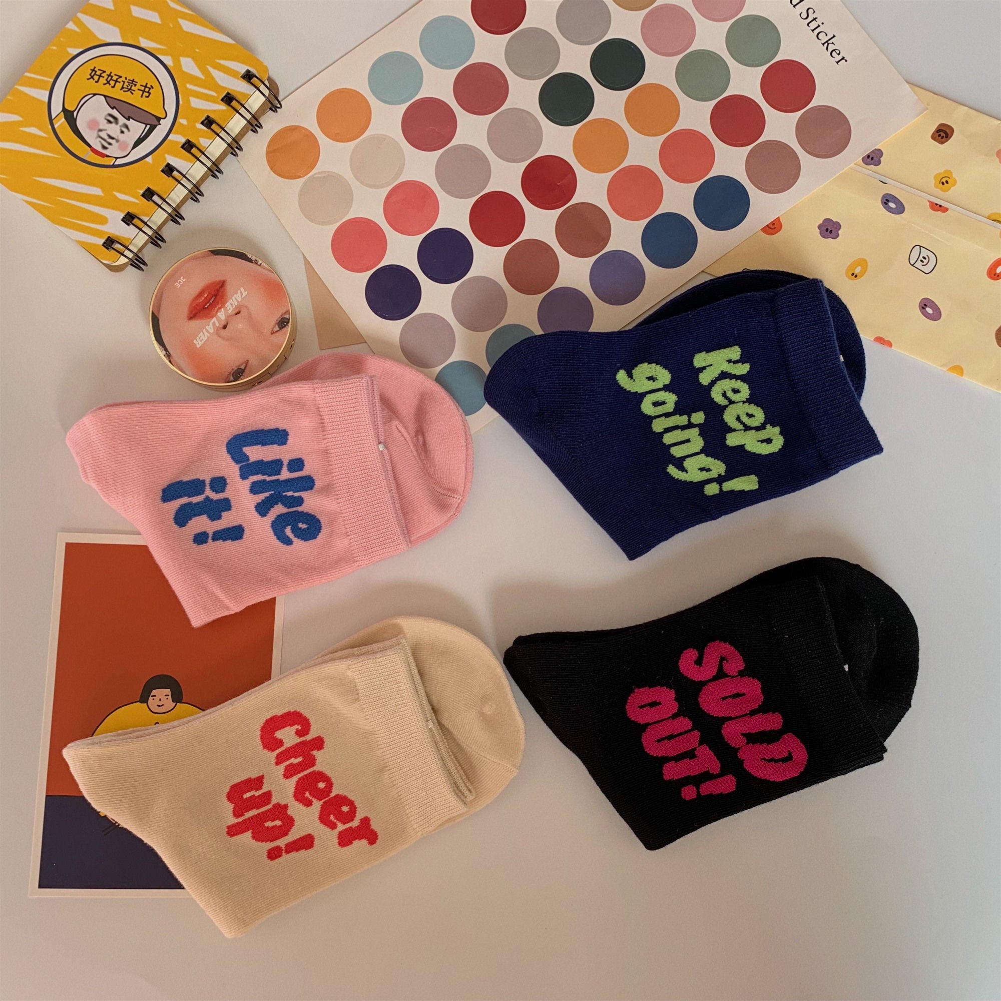 Character Socks, 4-Pair Pack