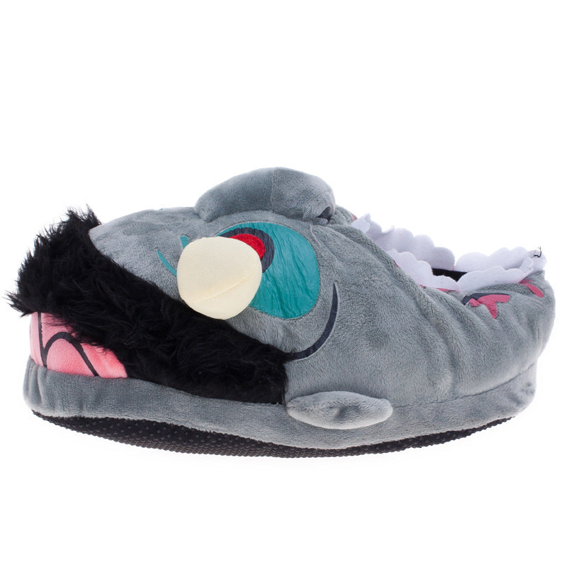 Halloween Monster Fluffy Slippers