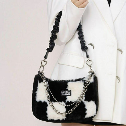 Fluffy Shoulder Bag