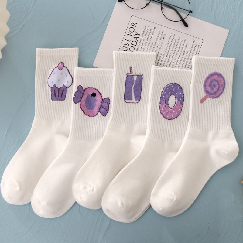 Candy Socks, 5-Pair Pack