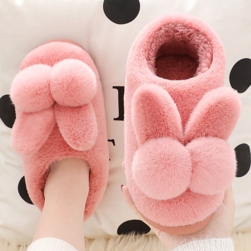 Rabbit Fluffy Slippers