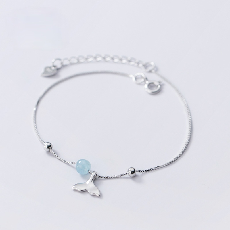 925 Sterling Silver Fish Bracelet