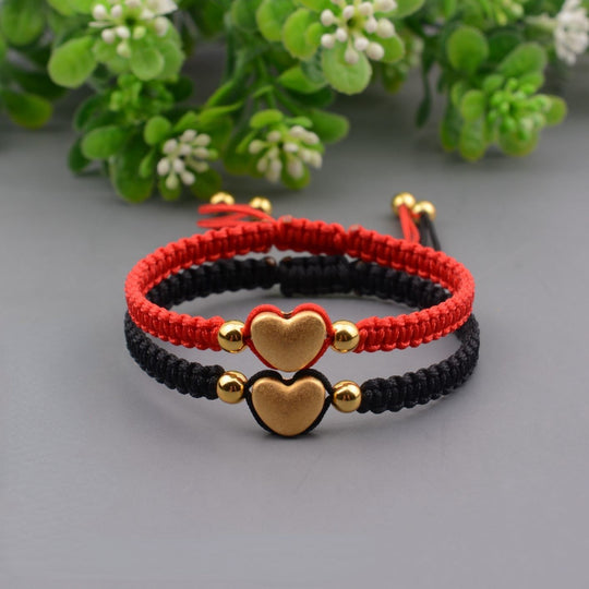 Heart Braided Bracelet