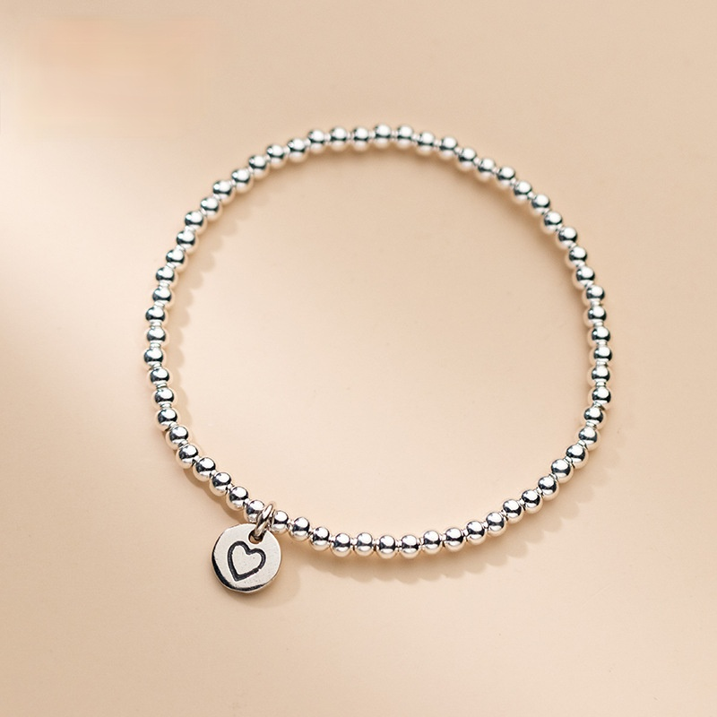 925 Sterling Silver Heart Bracelet