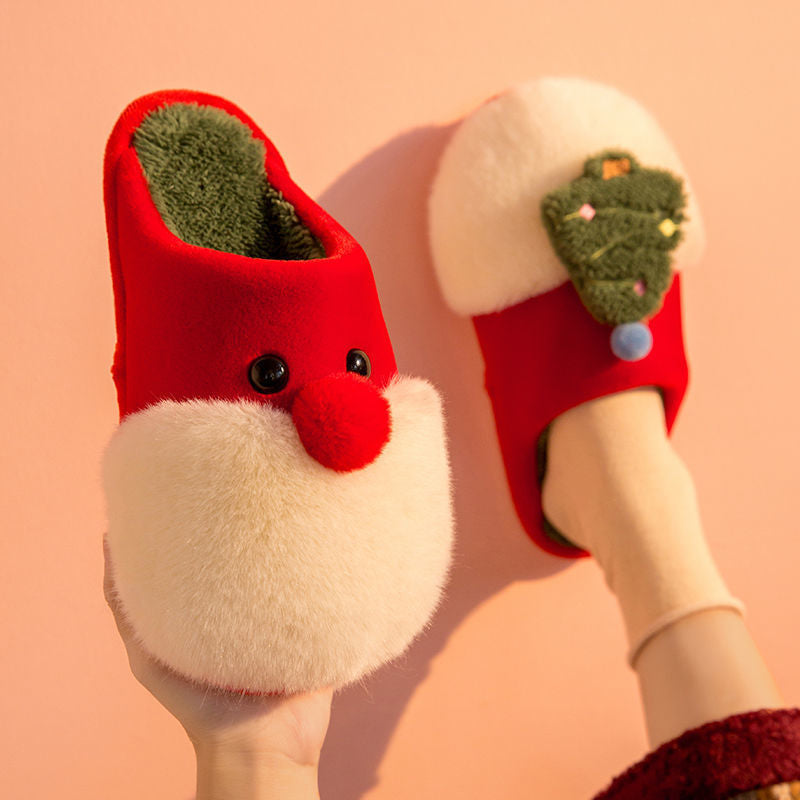 Christmas Fluffy Slippers