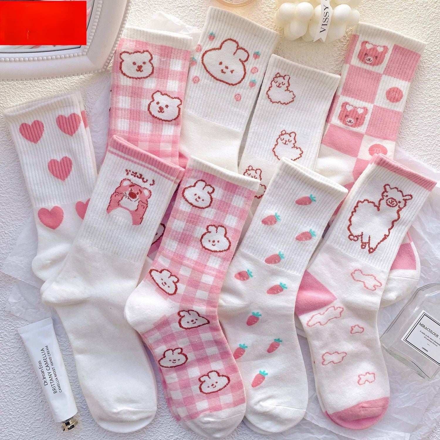 Bear Socks, 5-Pair Pack