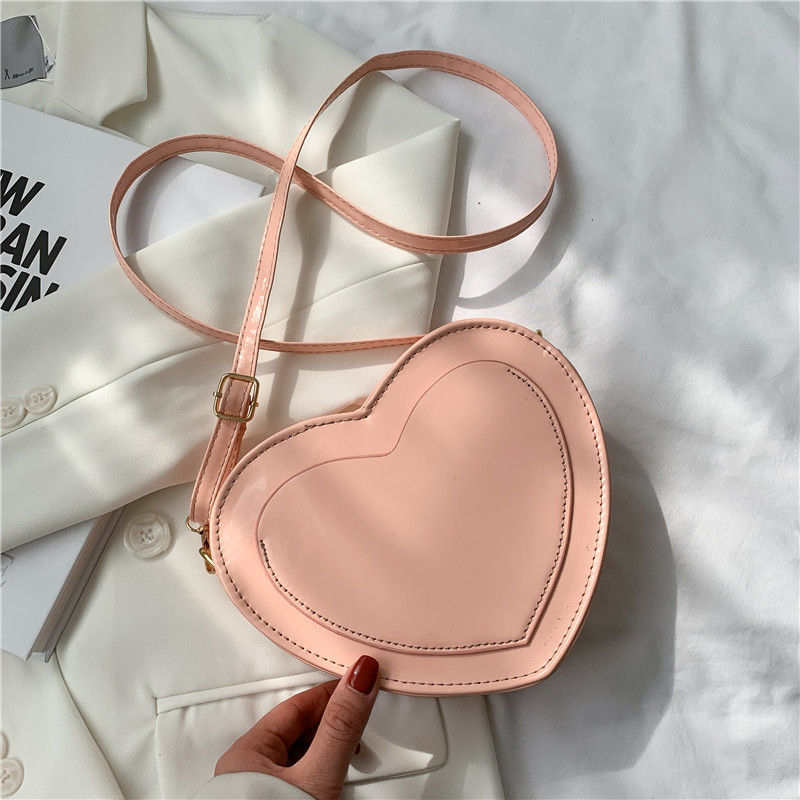 PU Heart Crossbody bag