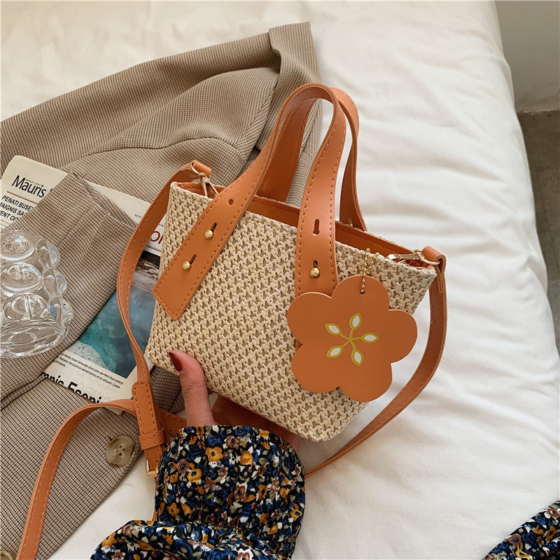 Straw Crossbody Bag