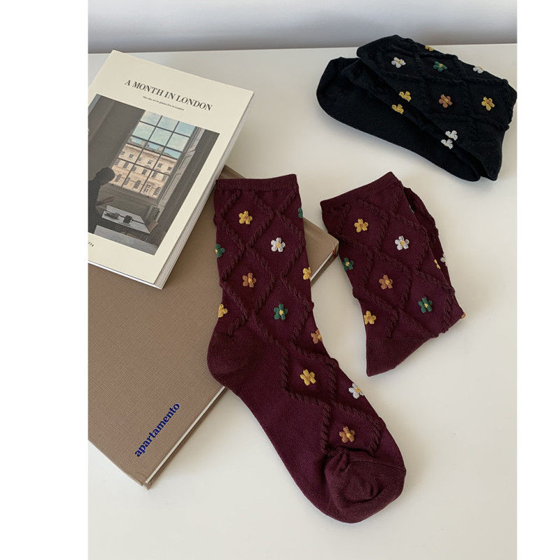 Flower Socks, 5-Pair Pack