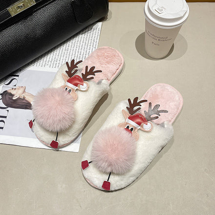 Christmas Fluffy Slippers