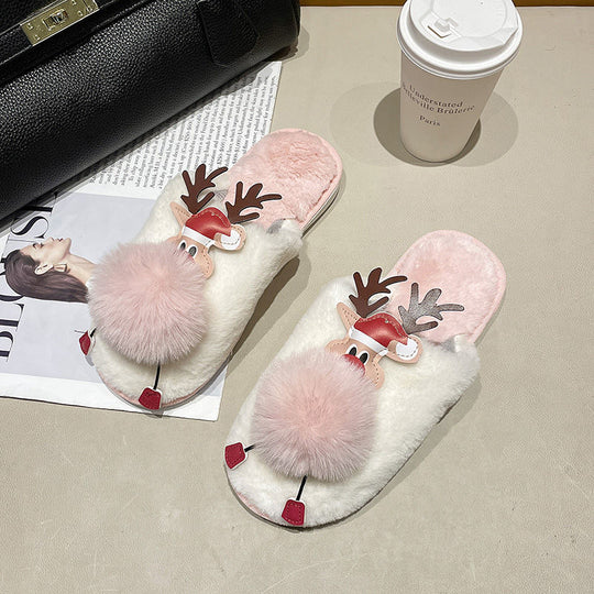 Christmas Fluffy Slippers