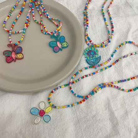 Colorful Beaded Necklace