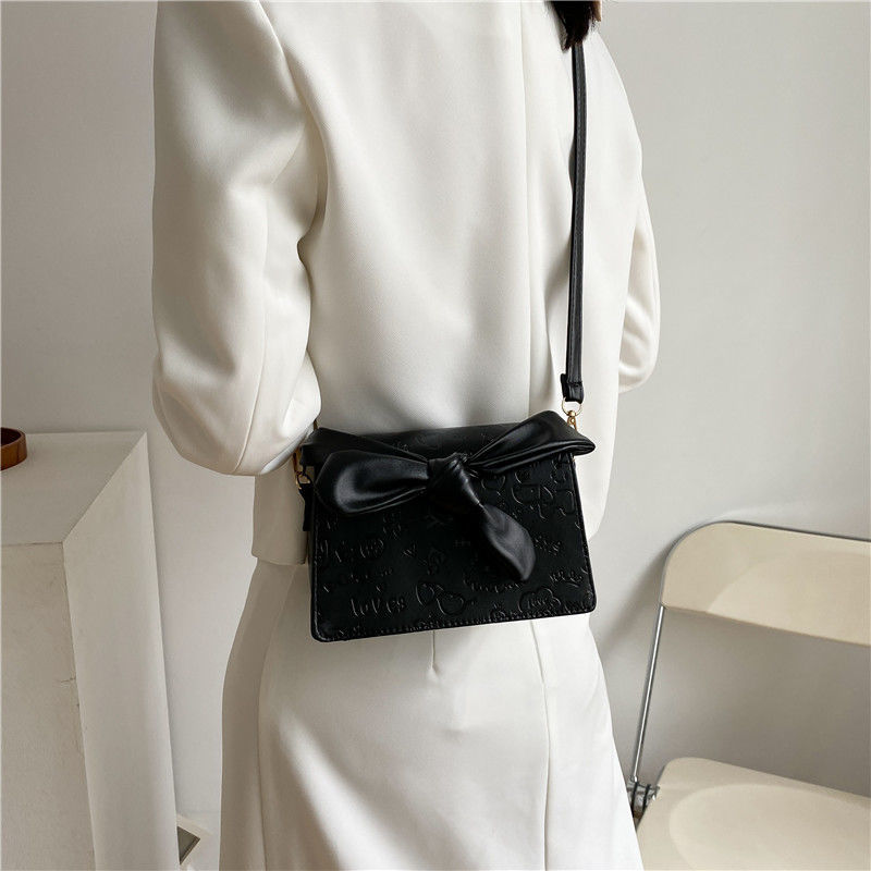 PU Bow Crossbody bag