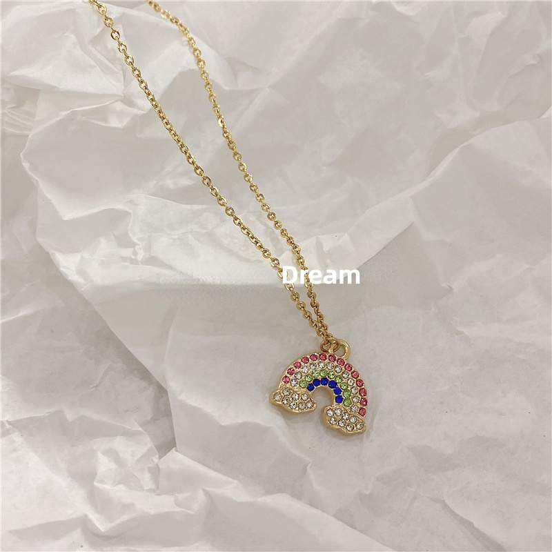 Zircon Rainbow Necklace