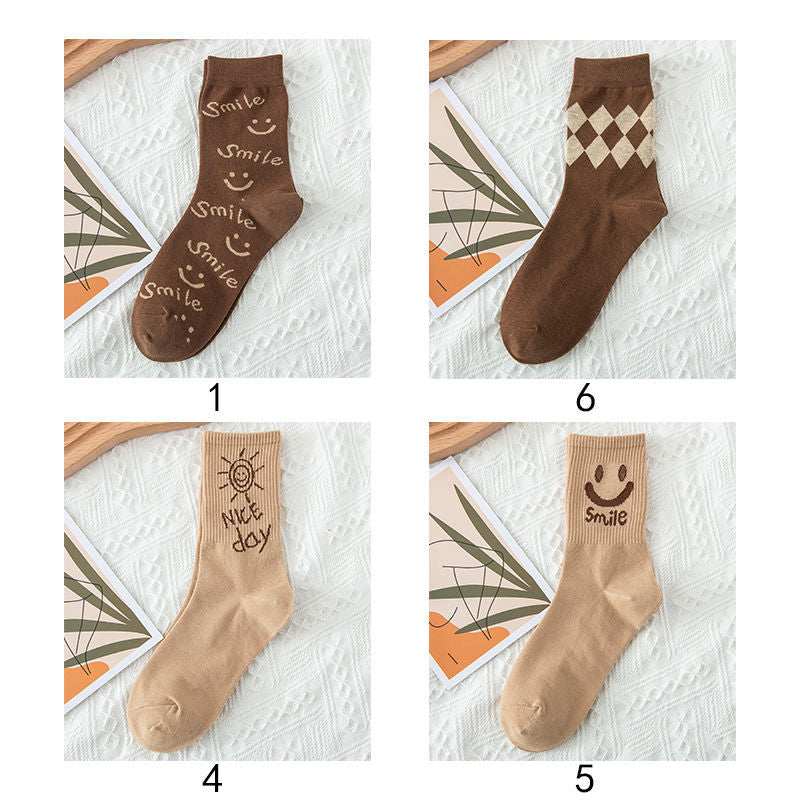 Smile Socks, 4-Pair Pack