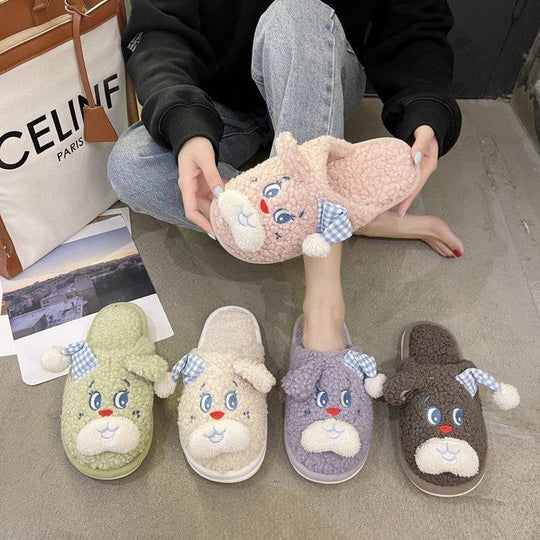 Bear Fluffy Slippers