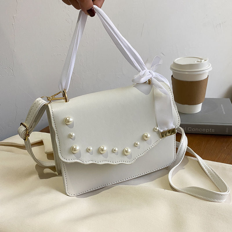 PU Pearl Crossboday Bag