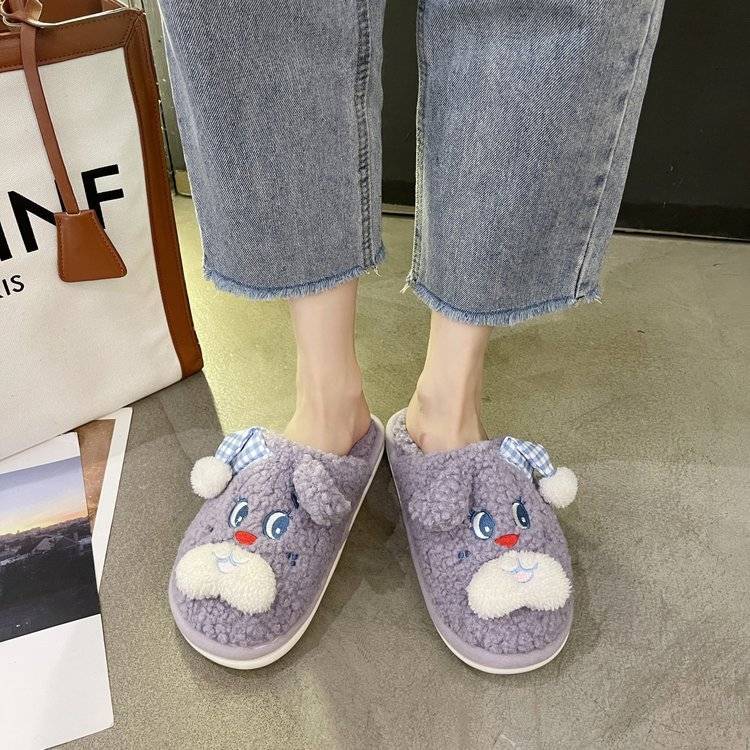 Bear Fluffy Slippers