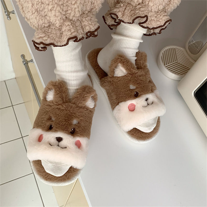 Dog Fluffy Slippers