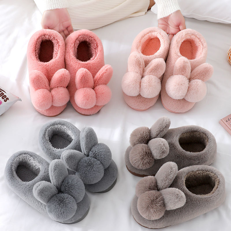 Rabbit Fluffy Slippers