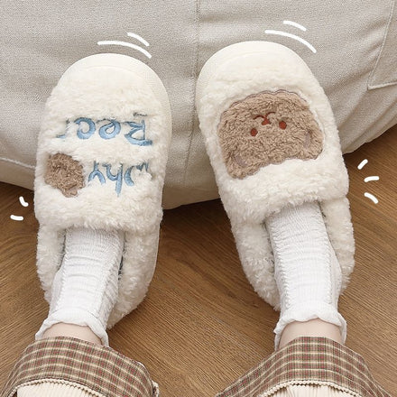 Bear Fluffy Slippers