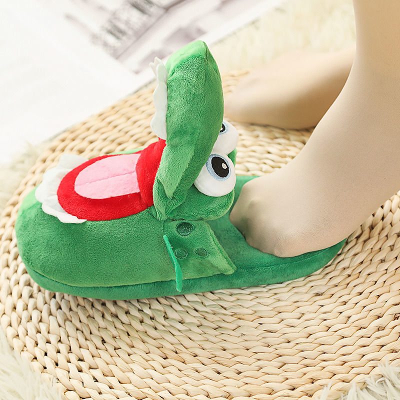 Crocodile Fluffy Slippers