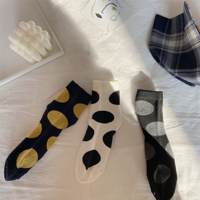 Polka Dot socks，5-Pair Pack