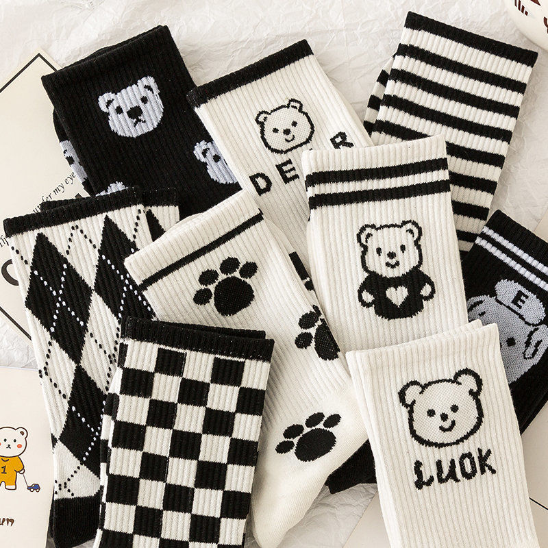 Bear Socks, 10-Pair Pack