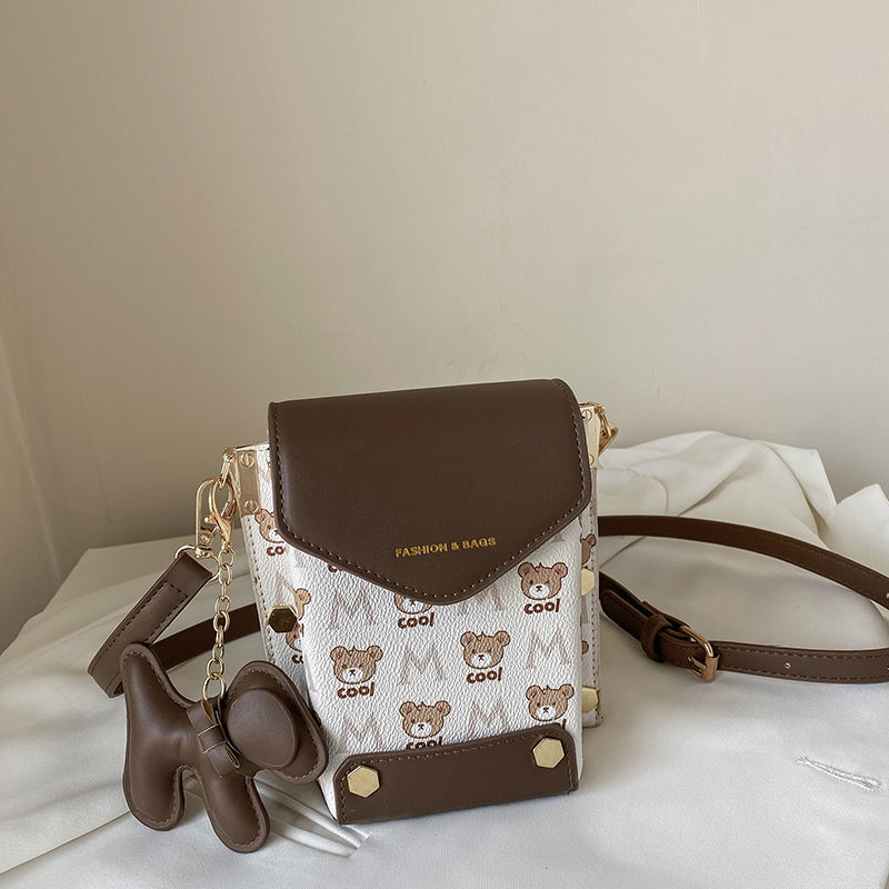 PU Bear Crossbody Bag