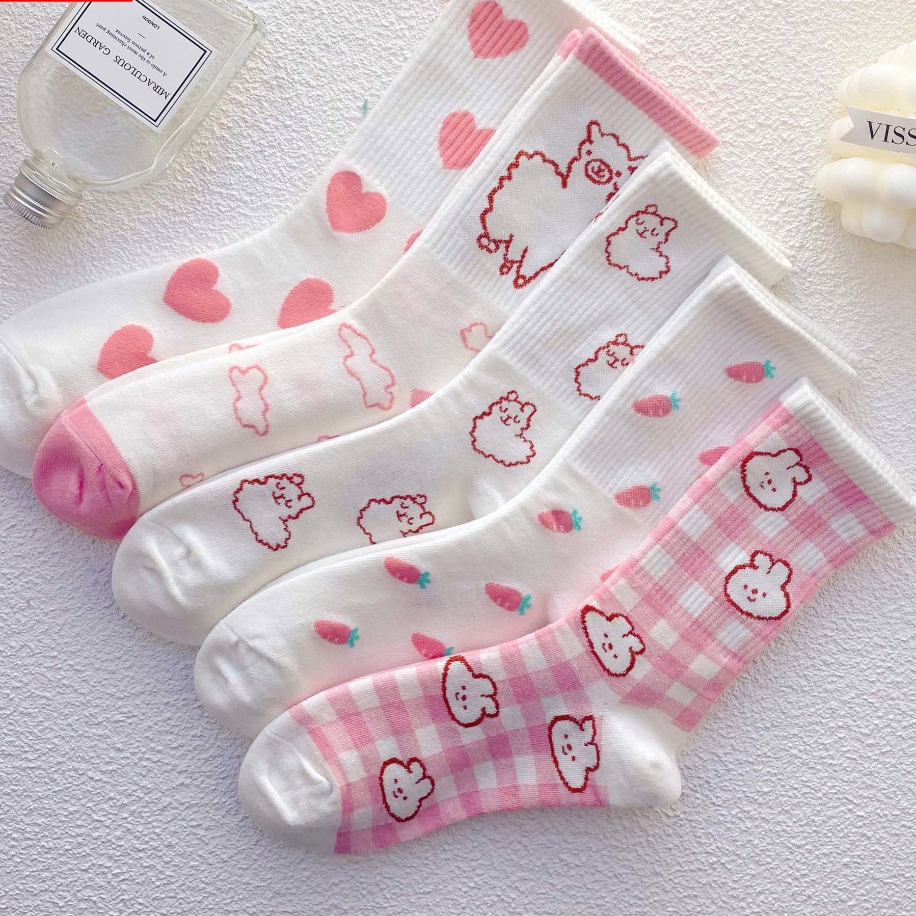 Bear Socks, 5-Pair Pack