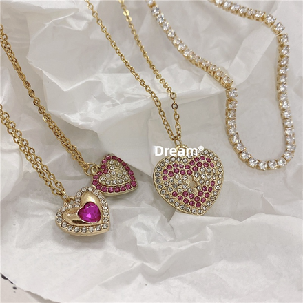 Zircon Heart Necklace