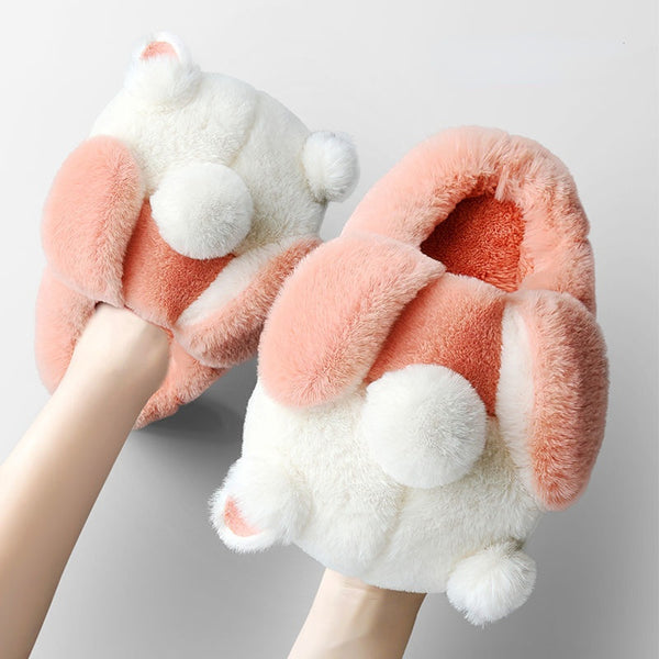 Rabbit Fluffy Slippers