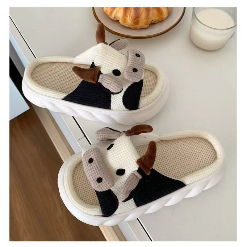 Cow Slippers