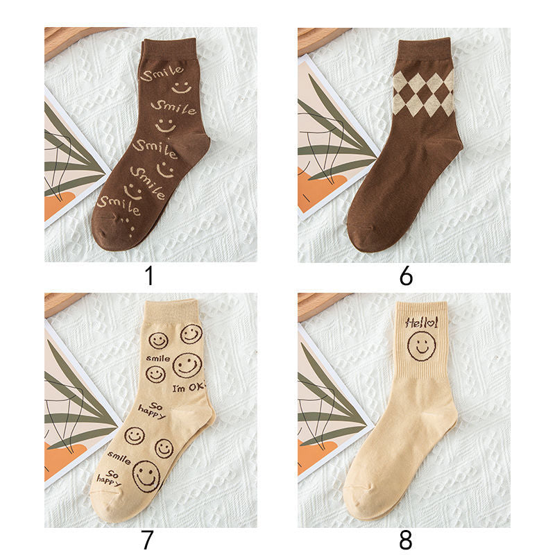 Smile Socks, 4-Pair Pack