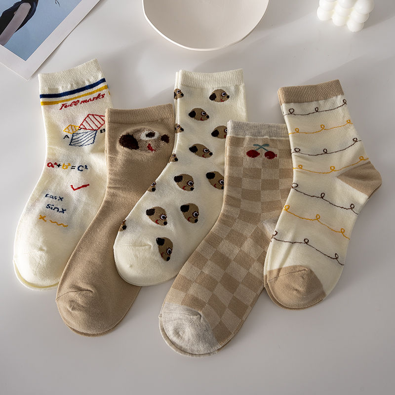 Bear Socks, 5-Pair Pack