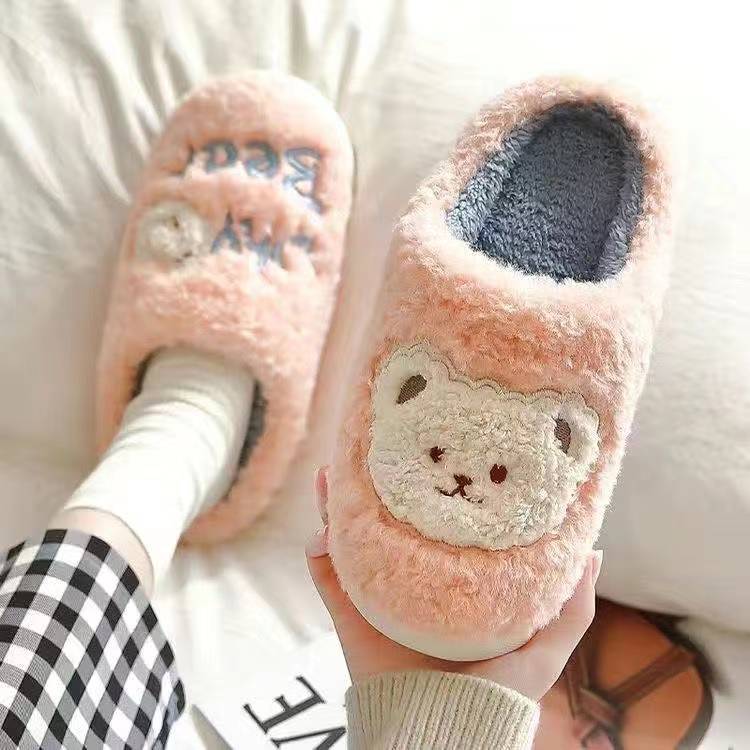 Bear Fluffy Slippers