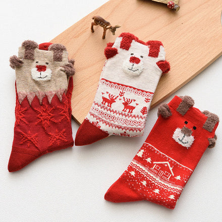 Christmas Socks, 4-Pair Pack