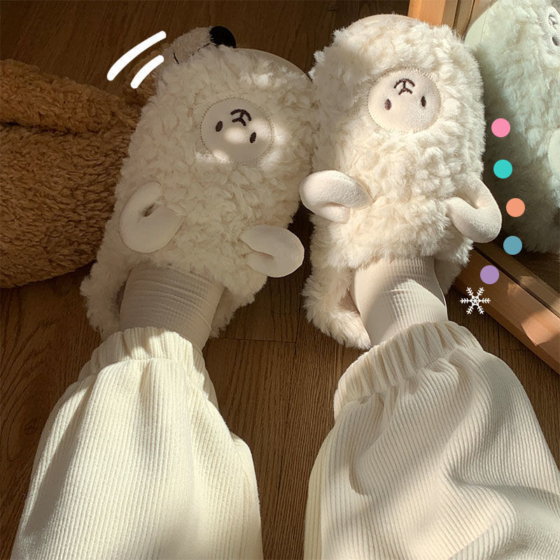 Sheep Fluffy Slippers