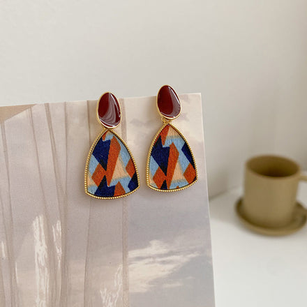 Vintage Geometric Earrings