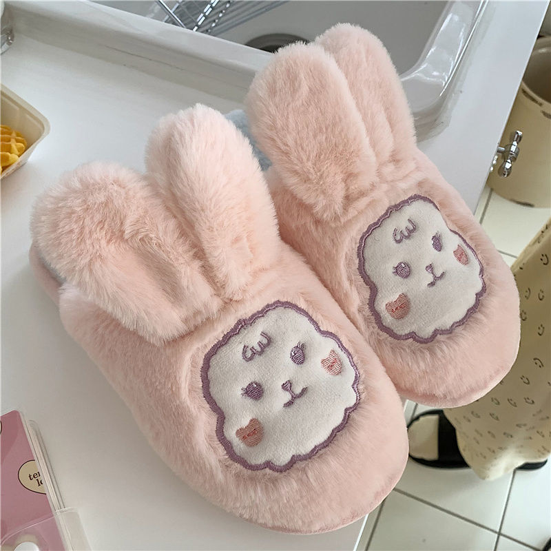 Rabbit Fluffy Slippers