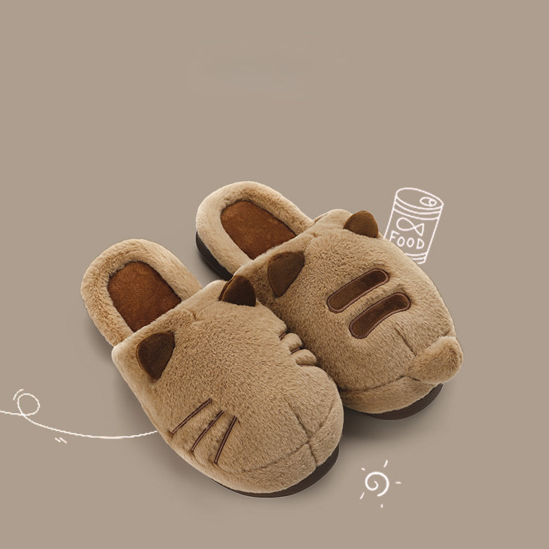 Cat Fluffy Slippers