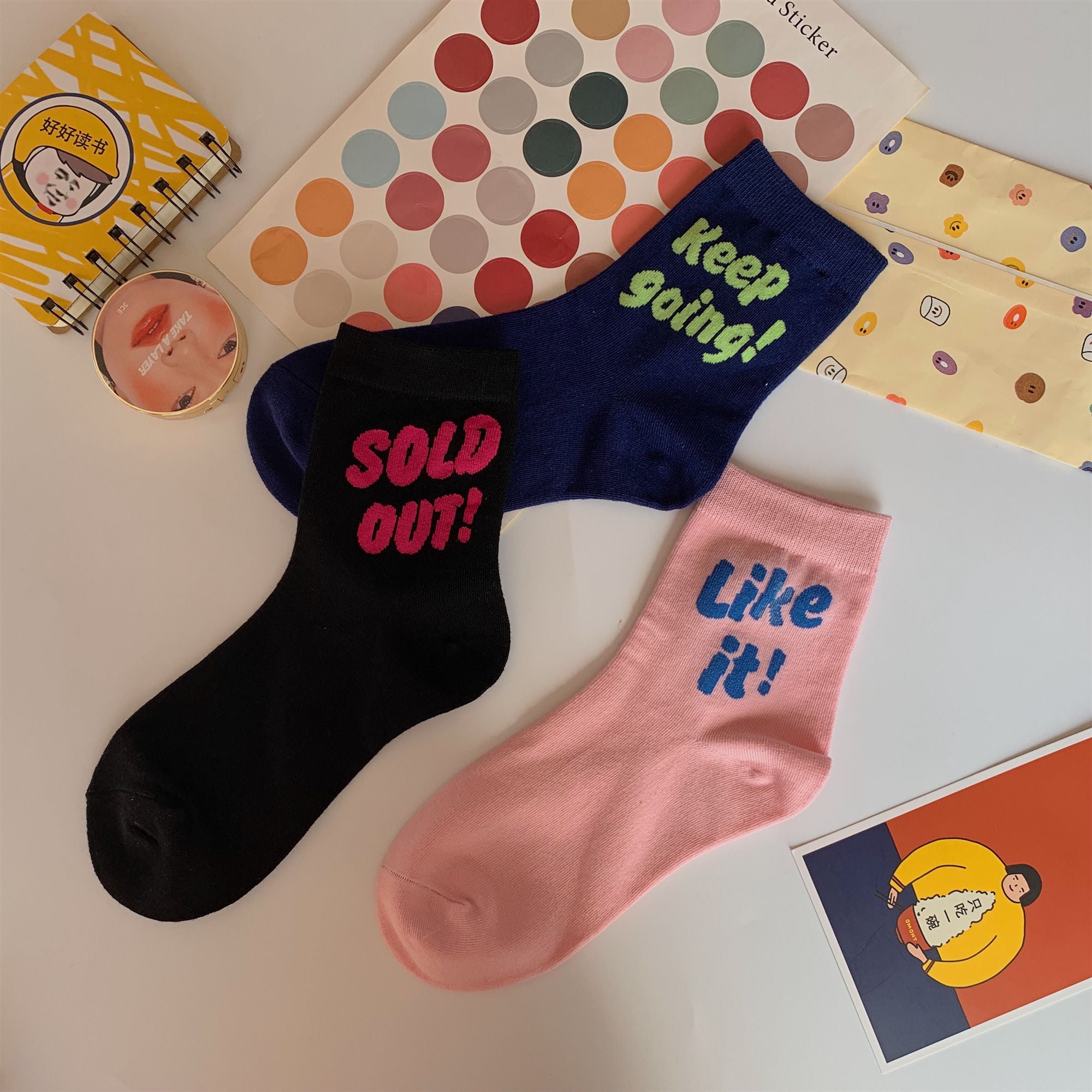 Character Socks, 4-Pair Pack