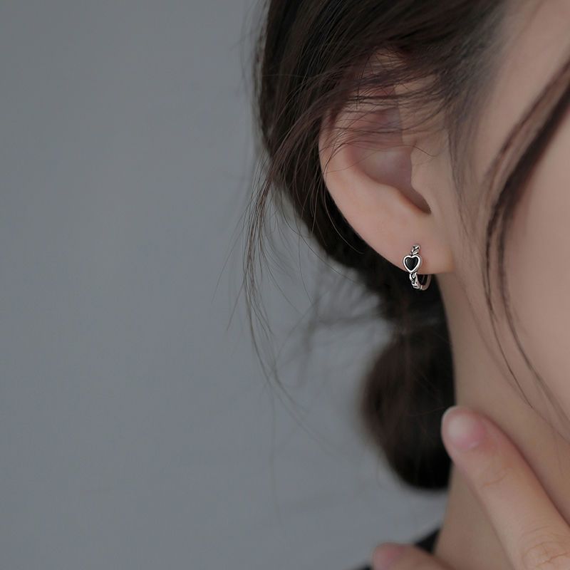 Dark Heart Earrings