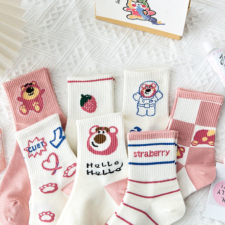 Bear Socks, 7-Pair Pack