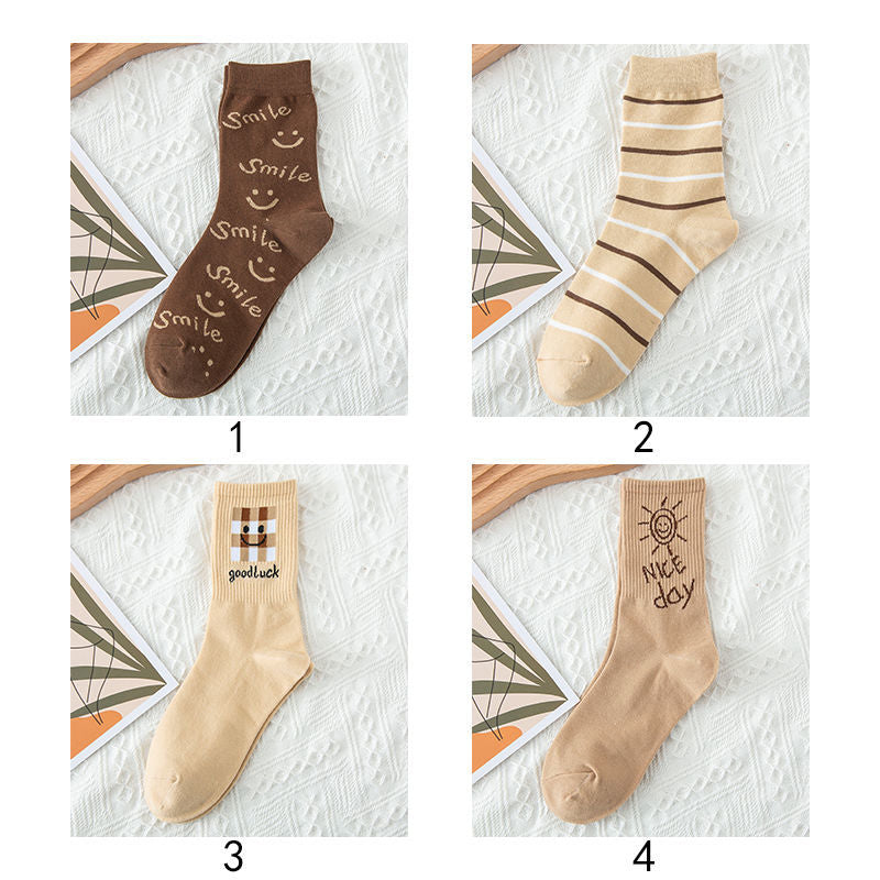 Smile Socks, 4-Pair Pack