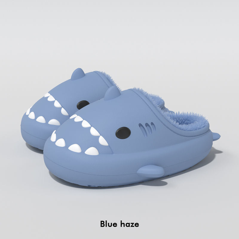 Cute Shark Cotton Slippers