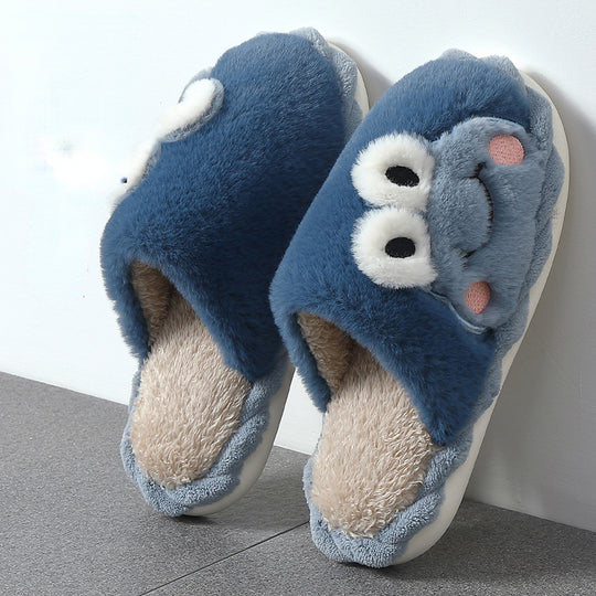 Frog Fluffy Slippers