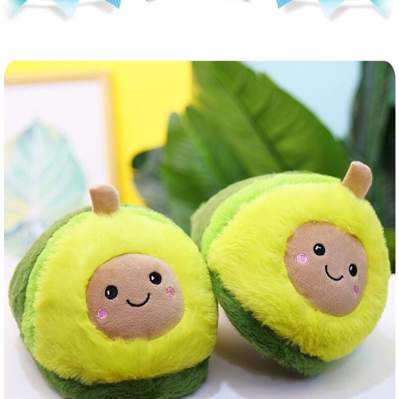 Avocado Fluffy Slippers