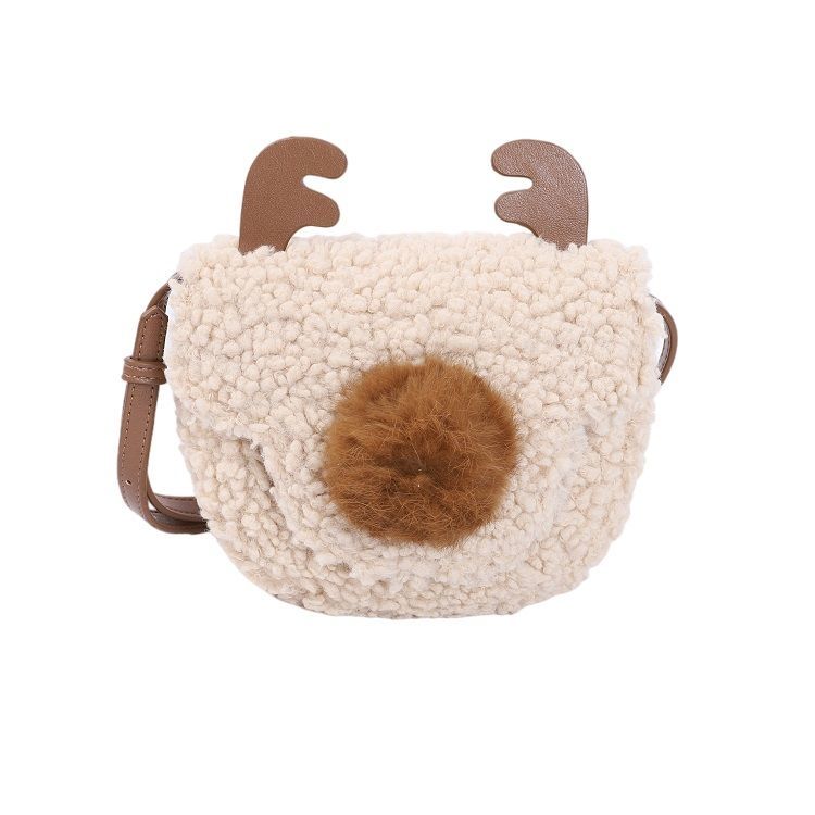 Fluffy Deer Crossbody Bag