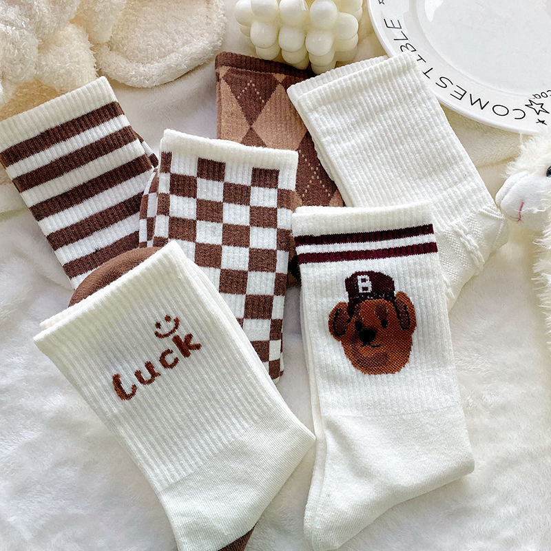 Bear Socks, 5-Pair Pack